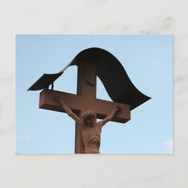 jesus cross postcard (Front)