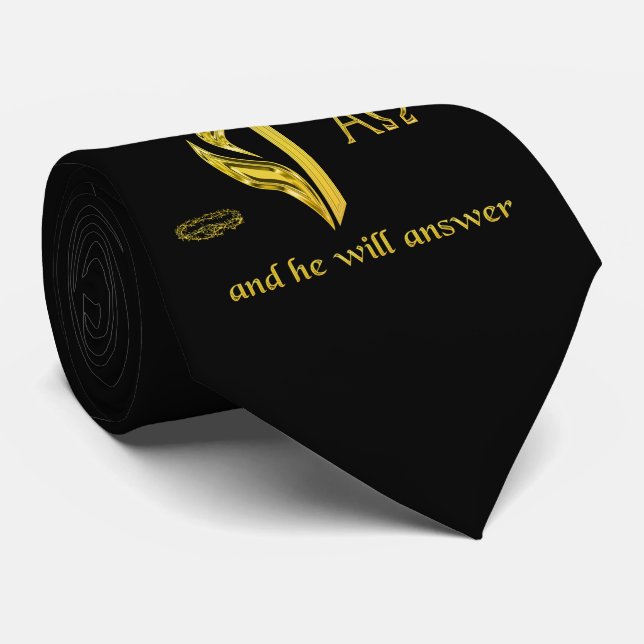 Jesus cross tie (Rolled)