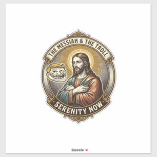 Jesus Crossing Arms Internet Troll Face Emoji Humo