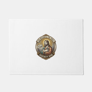 Jesus Crossing Arms Internet Troll Face Emoji Humo Doormat