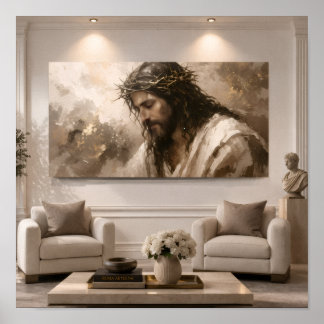 Jesus Crown of Thorns Wall Art | Passion of Christ