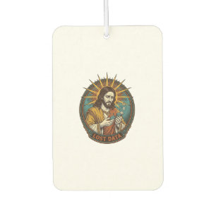 Jesus Crushed USB Flash Drive Lost Data Humor_1 Car Air Freshener