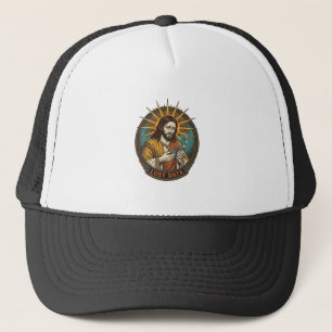 Jesus Crushed USB Flash Drive Lost Data Humor_1 Trucker Hat