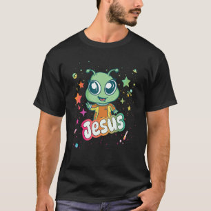JESUS - Cute Boy Name with cute Alien T-Shirt