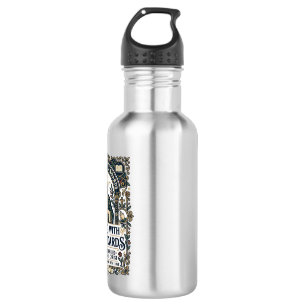 Jesus Dating Christian Relationship Humour Shirt F 532 Ml Water Bottle