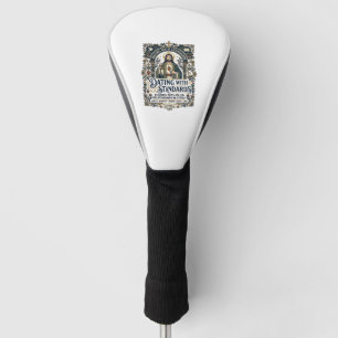 Jesus Dating Christian Relationship Humour Shirt F Golf Head Cover