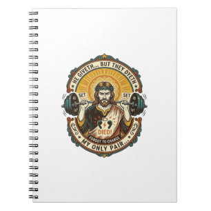 Jesus Dead Headphones Mid Set Silent Workout Gym H Notebook