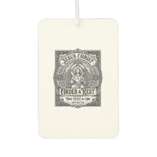 Jesus Declutter Clean Home Shirt Christian Graphic Car Air Freshener