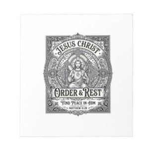 Jesus Declutter Clean Home Shirt Christian Graphic Notepad