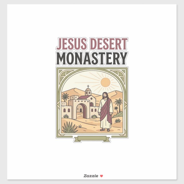 Jesus Desert Monastery Jesus Desert Monastery Chri (Sheet)