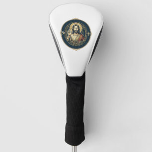 Jesus Digital Artist iPad Art T-Shirt Inspirationa Golf Head Cover