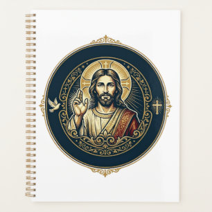 Jesus Digital Artist iPad Art T-Shirt Inspirationa Planner