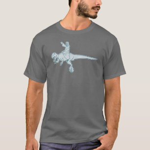 Jesus Dinosaur Rider tee shirt