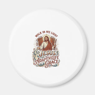 Jesus Disability Encouragement T-Shirt Inspiration Magnet