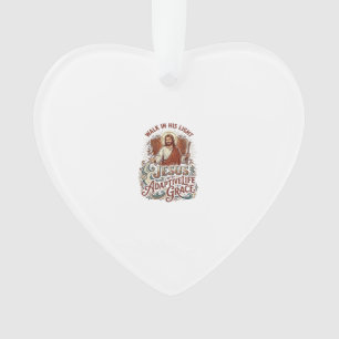 Jesus Disability Encouragement T-Shirt Inspiration Ornament
