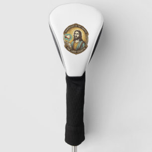 Jesus Dislike Button Social Media Hater Troll Humo Golf Head Cover