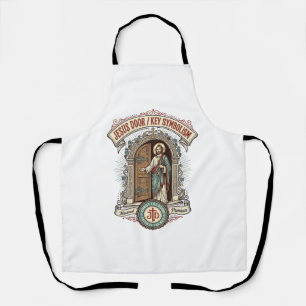 Jesus Door Key Symbolism Jesus Door Key Symbolism  Apron