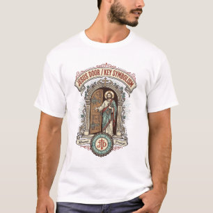 Jesus Door Key Symbolism Jesus Door Key Symbolism T-Shirt
