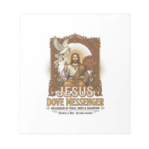 Jesus Dove Messenger Jesus Dove Messenger Christia Notepad