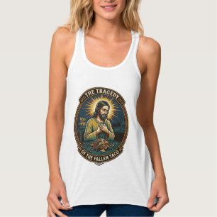 Jesus Dropped Late Night Taco Street Food Drunk Hu Singlet