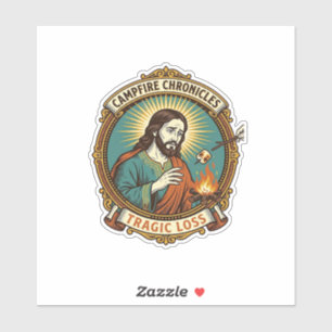 Jesus Dropped Marshmallow Campfire Party Fail Humo