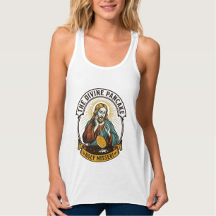 Jesus Dropped Perfect Pancake Flipping Missed Pan Singlet