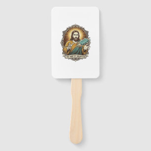 Jesus Dropped Slippery Soap Shower Clumsy Bathroom Hand Fan