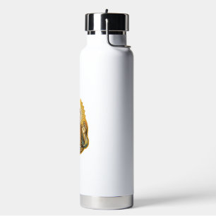 Jesus Dropped Sushi In Soy Sauce Splatter Food Hum Water Bottle