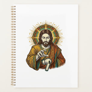 Jesus Dropped Wireless Earbud Under Desk Tech Clum Planner