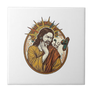 Jesus Earbud Cord Caught Doorknob Ripped Out Gym H Tile