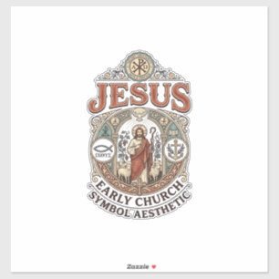 Jesus Early Church Symbol Aesthetic Jesus Early Ch