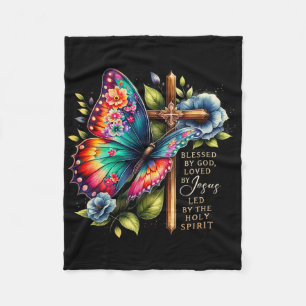 Jesus Easter Day Blessed Fleece Blanket