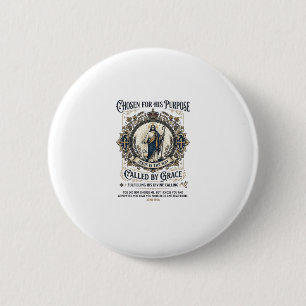 Jesus Electrician Shirt Faith Based Design_1 6 Cm Round Badge