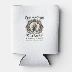 Jesus Electrician Shirt Faith Based Design_1 Can Cooler