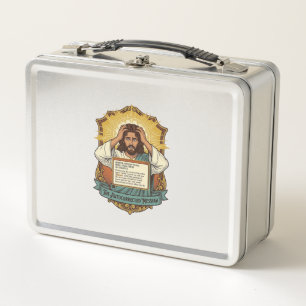Jesus Email Typo Auto Correct Disaster Corporate O Metal Lunch Box