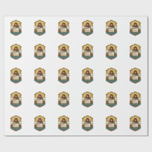Jesus Email Typo Auto Correct Disaster Corporate O Wrapping Paper
