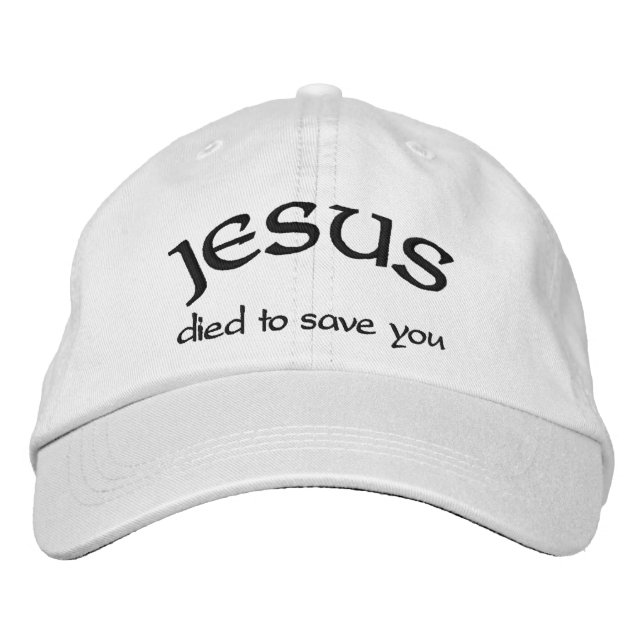  Jesus Embroidered Hat (Front)