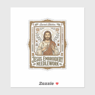 Jesus Embroidery Needlework Jesus Embroidery Needl