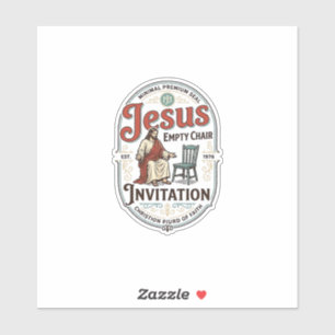 Jesus Empty Chair Invitation Jesus Empty Chair Inv