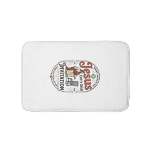 Jesus Empty Chair Invitation Jesus Empty Chair Inv Bath Mat