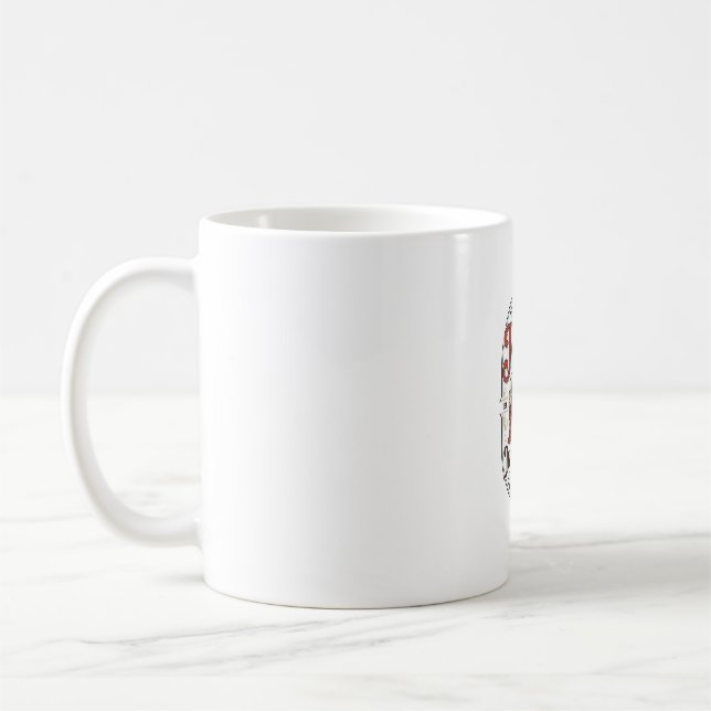 Jesus Empty Chair Invitation Jesus Empty Chair Inv Coffee Mug (Left)