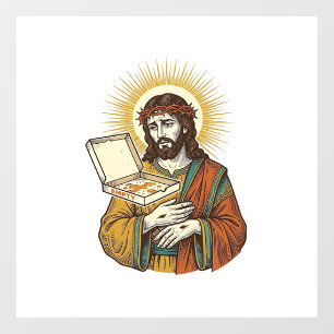 Jesus Empty Pizza Box Fridge Betrayal Food Humor_1