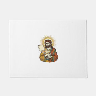 Jesus Empty Pizza Box Fridge Betrayal Food Humor_1 Doormat