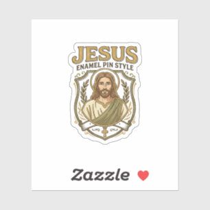 Jesus Enamel Pin Style Jesus Enamel Pin Christian