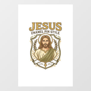 Jesus Enamel Pin Style Jesus Enamel Pin Christian