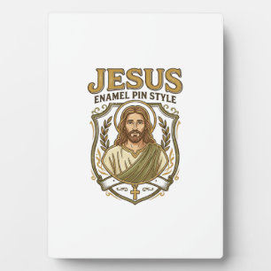Jesus Enamel Pin Style Jesus Enamel Pin Christian  Plaque