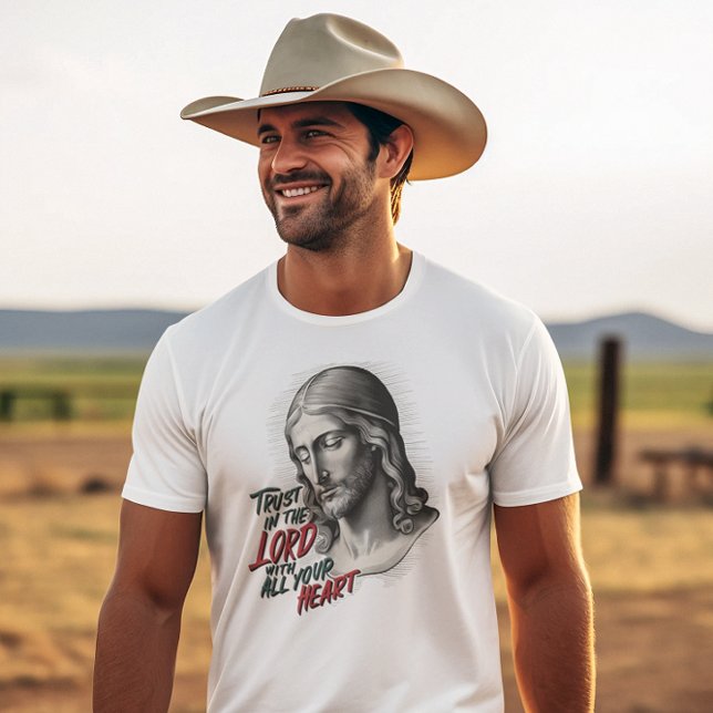  Jesus Encourages to Trust in the Lord T-Shirt (Creator Uploaded)