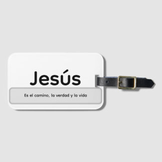 Jesus es el camino, la verdad y la vida luggage tag