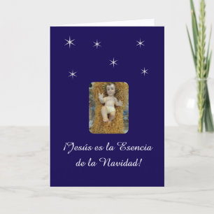 Jesús es la Esencia de la Navidad. Spanish  Card