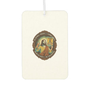 Jesus Expired Software Subscription Paywall Tech O Car Air Freshener